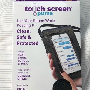Touch screen Phone Purse, Clean, Safe Protection
